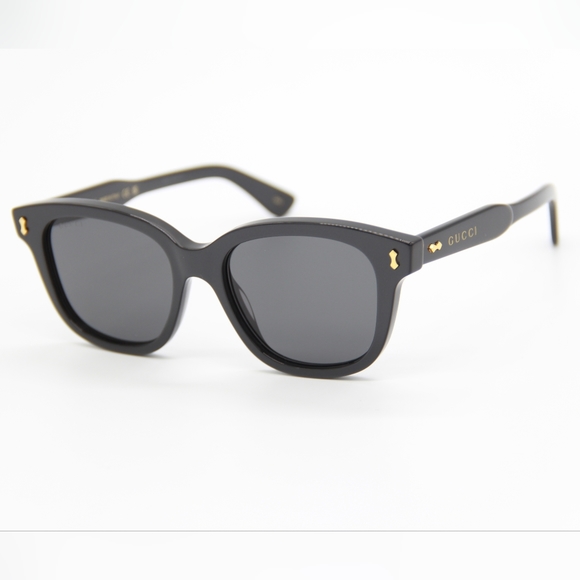 NEW GUCCI SUNGLASSES GG1264S 001 BLACK UNISEX GUCCI EYEWEAR - Picture 2 of 11